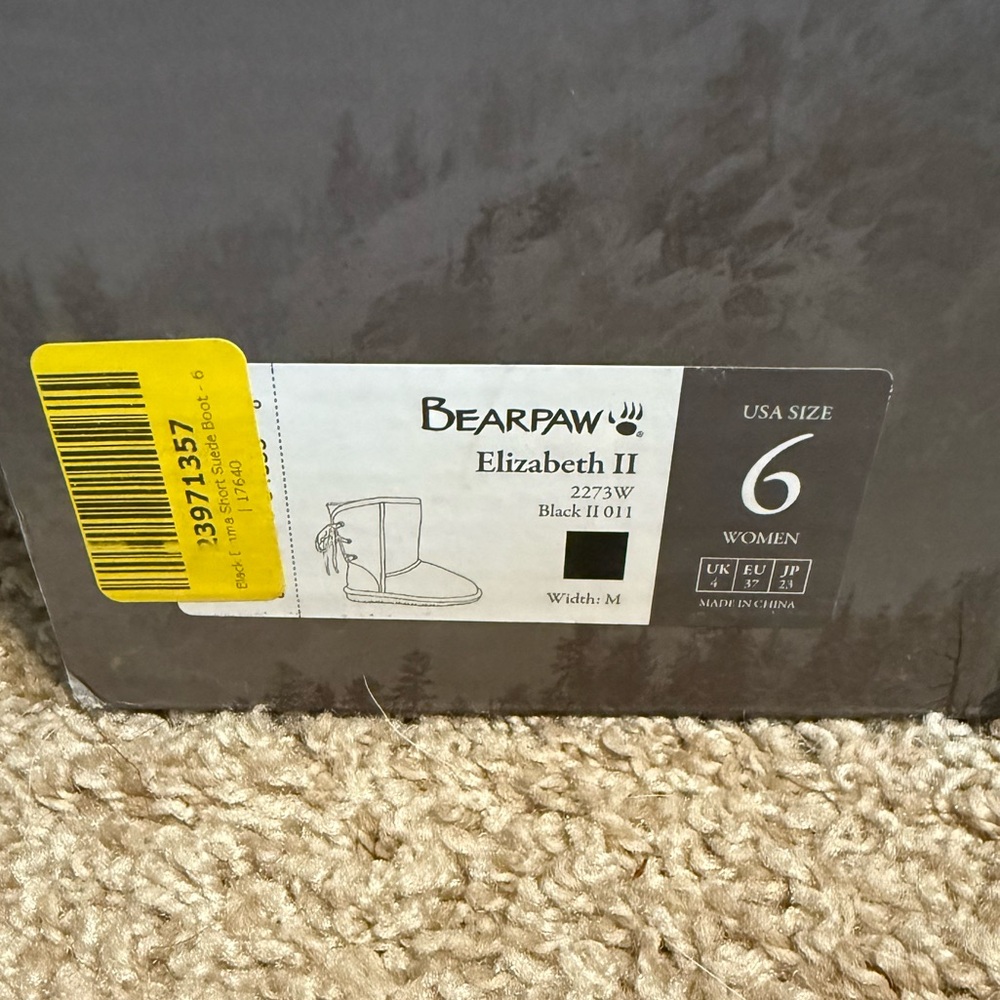 BearPaw Elizabeth II Suede Lace Back Boots - Picture 7 of 7